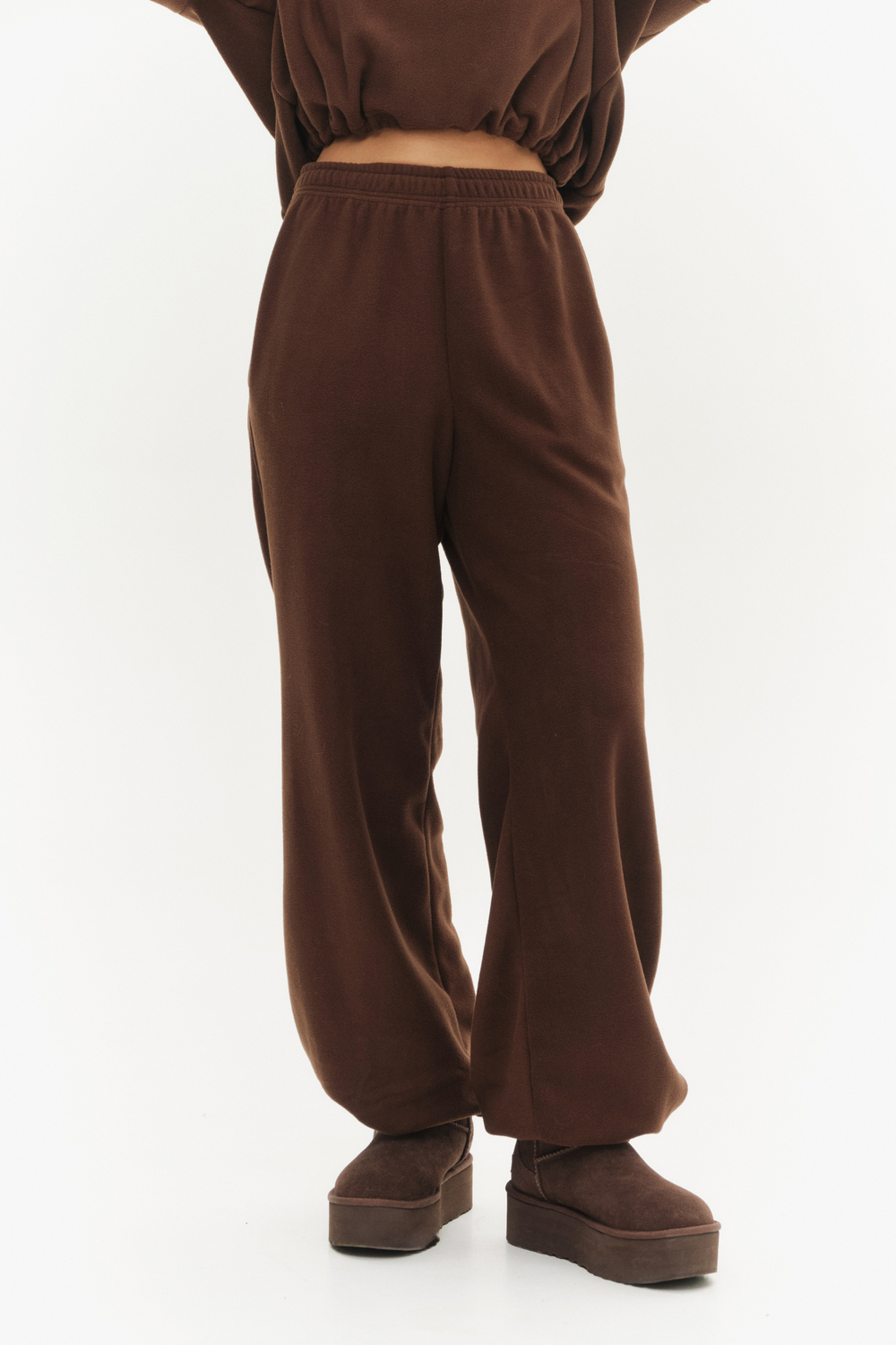 Флисовые брюки Sheregesh | Шоколад