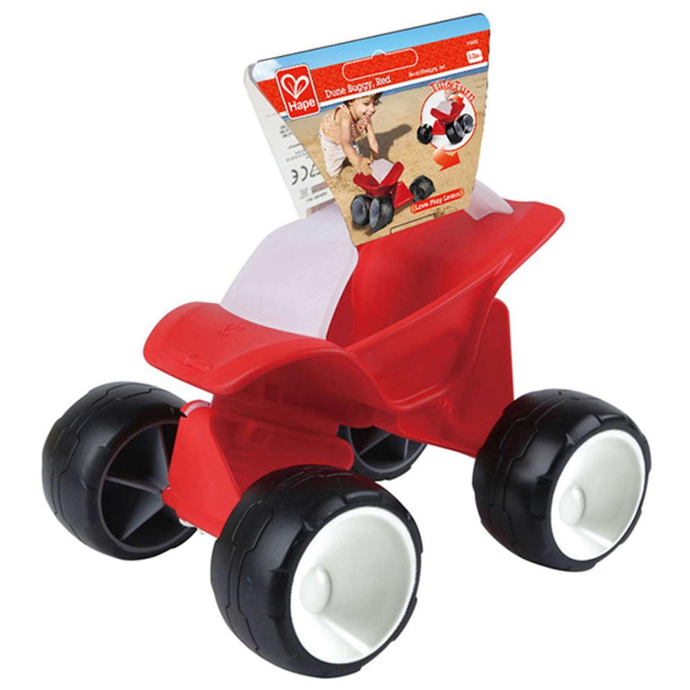 Машинка игрушка для пеская "Багги в Дюнах", красная