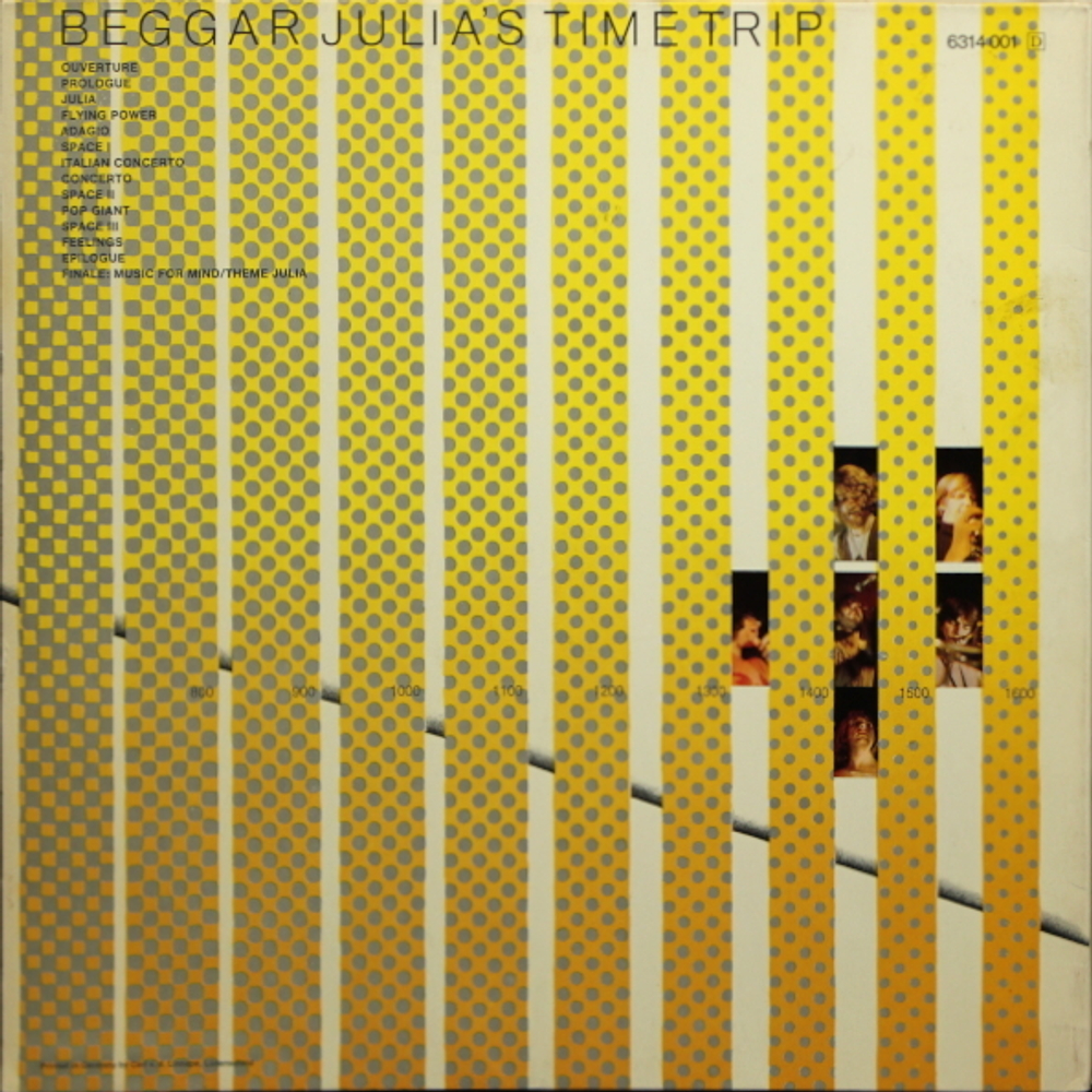 Ekseption / Beggar Julia's Time Trip (LP)