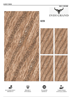 Керамогранит glossy №3 60х120, 6228