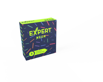 Презервативы Expert Neon 3 шт