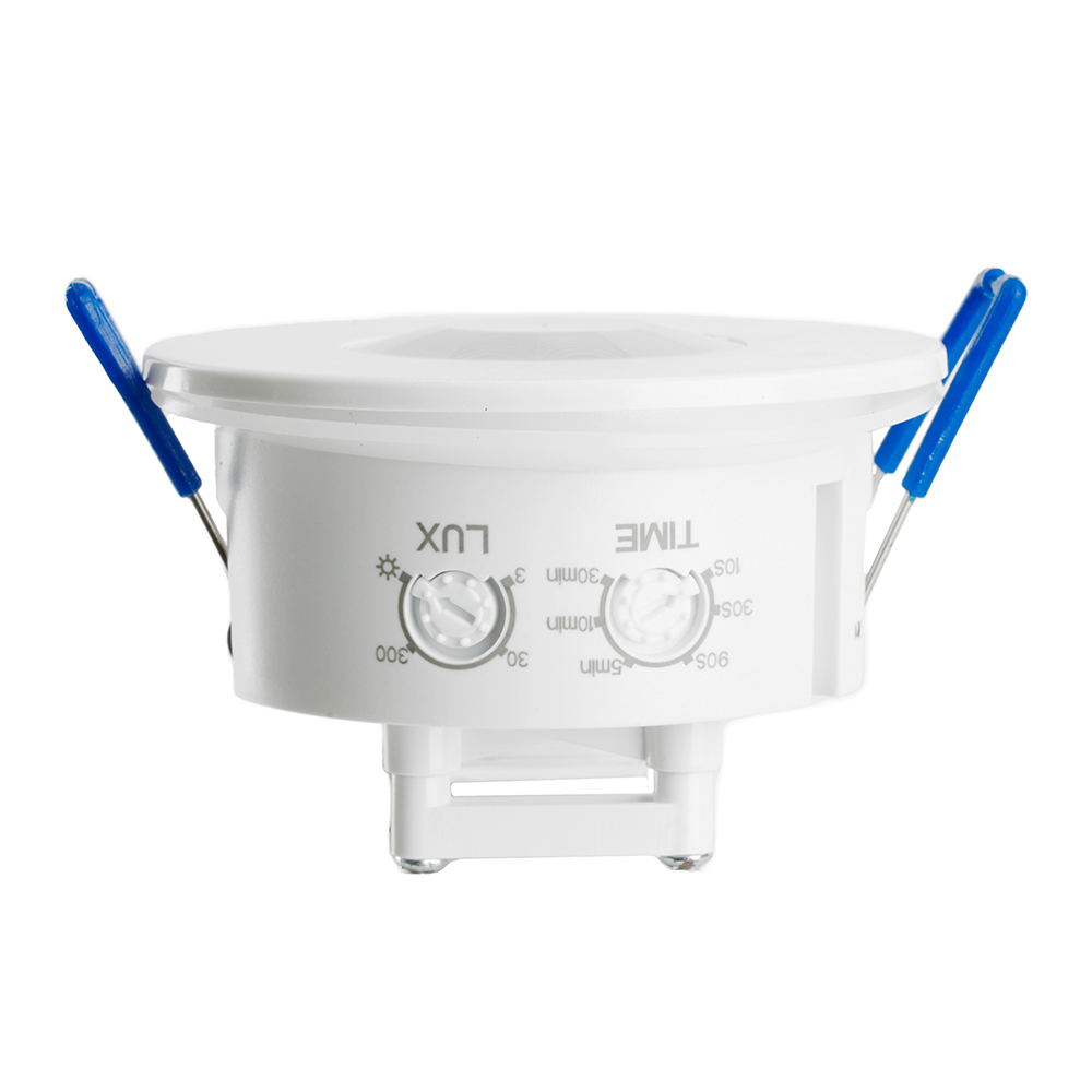 Датчик движения и освещенности 1200W 8m 120°(гориз.) 360°(верт.) белый, SEN55, артикул 51519