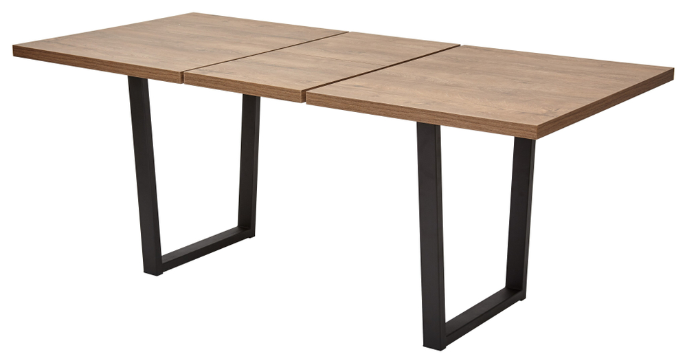 Стол М-City DISAUR Лофт 160 Дуб Канзас, Черный