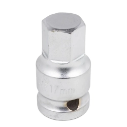 Головка бита 6-гранная Н17 (L-45мм)1/2'' Forsage F-34417