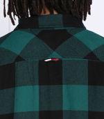 утепленная рубашка Tommy Jeans - зеленый(DM0DM15132)