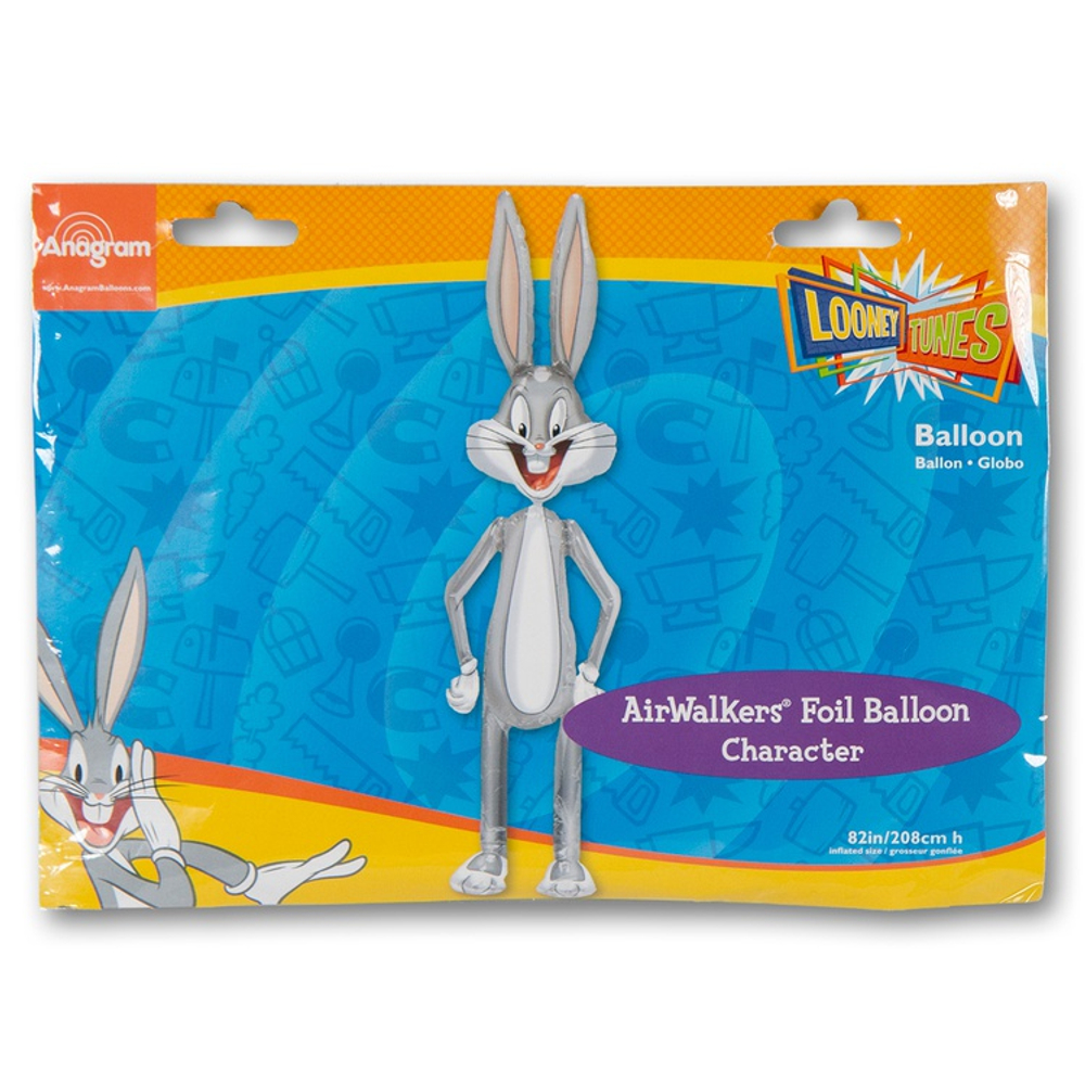 Шар 3D (82''/208 см) Ходячая Фигура, Багз Банни