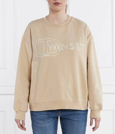 Худи TWINSET - бежевый(241TP2490)