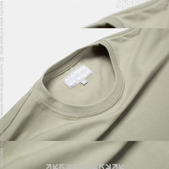 Футболка КУЛЬТУРА OverSize "Light" (зеленый чай)