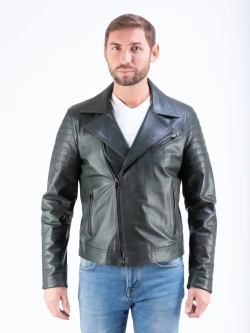 Косуха мужская  кожаная,  куртка мужская