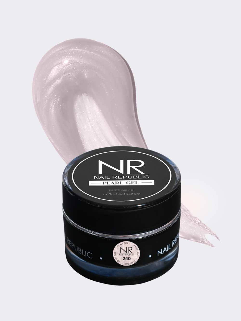 Nail Republic Гель Pearl для моделирования 240, 15 гр