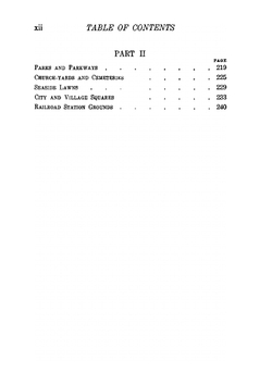 How to plan the home grounds | S. Parsons