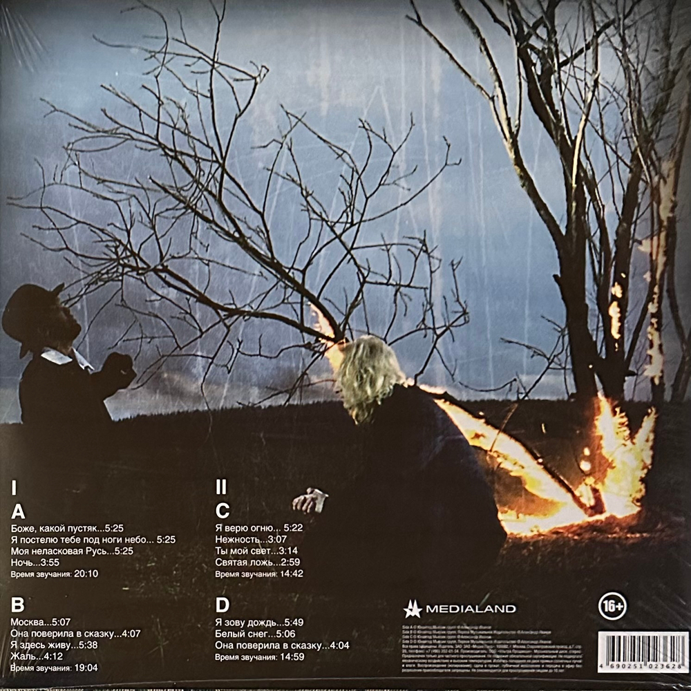 Александр Иванов ‎– Грешной Души Печаль 2LP (Россия)