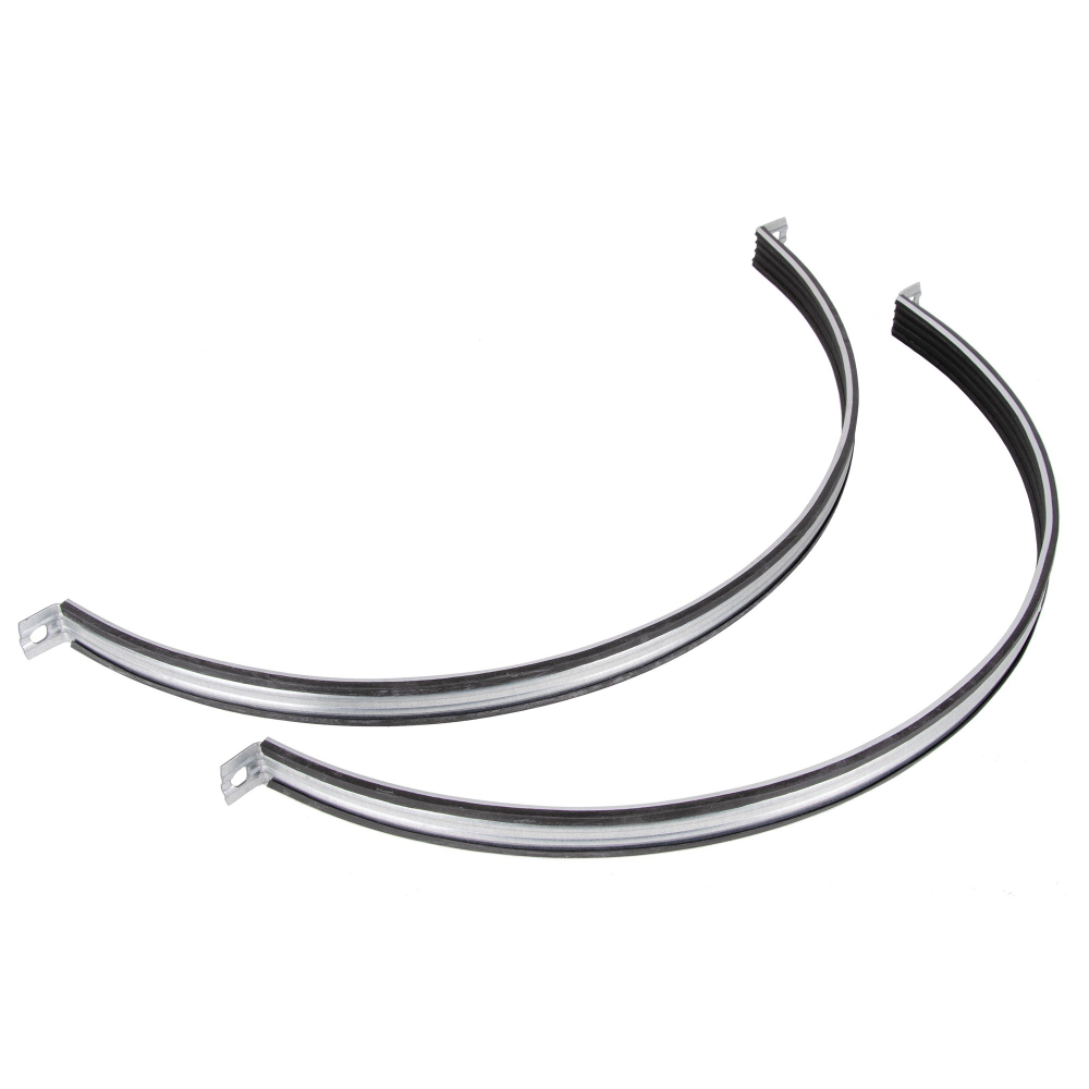 Хомут для воздуховода SHUFT с резиновым профилем 800мм (шпилька)