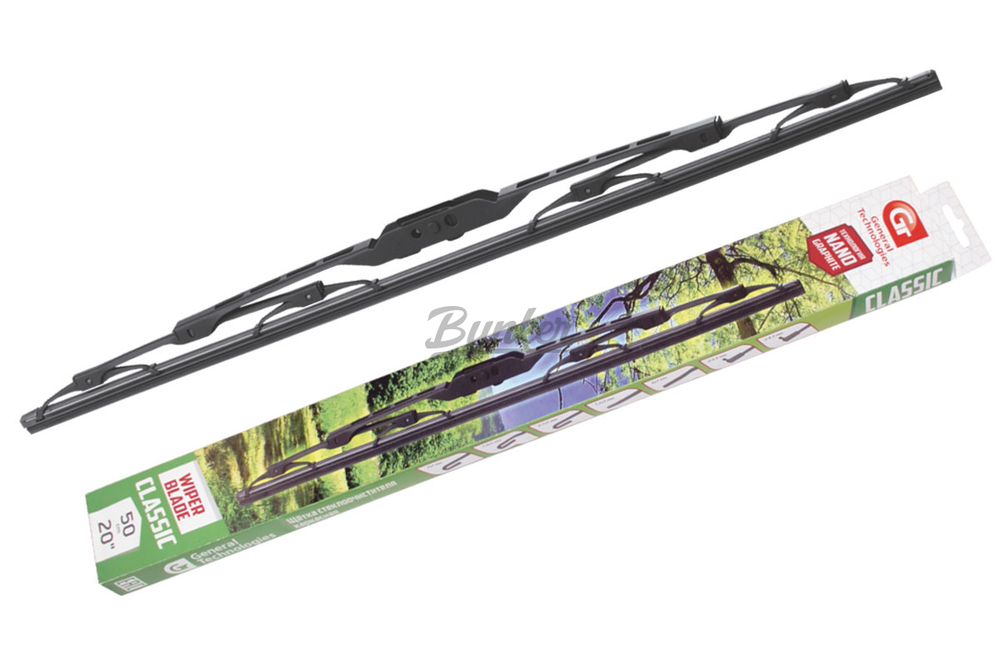 General Technologies Classic Щетка стеклоочистителя, 16"/40 см, каркасн., графит