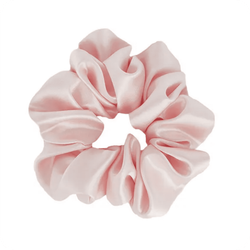 Шелковая резинка большая, пыльная роза