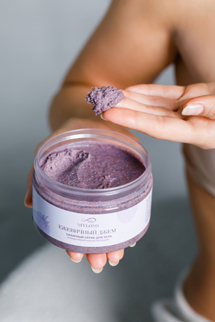 Скраб для тела "Ежевичный джем"