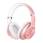 Bluetooth Наушники-колонки SODO Vogue.5 rose gold, гарнитура, розовая, золотая