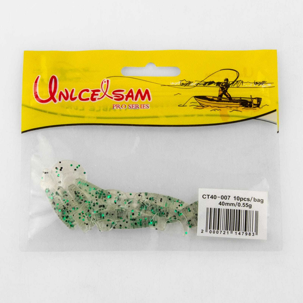 Твистер Uncle Sam (40мм, 0.55гр), 10шт