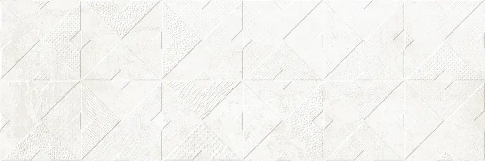 Настенная плитка ALMA Ceramica TWA11MAS024 Mars 60x20 белая матовая под геометрию