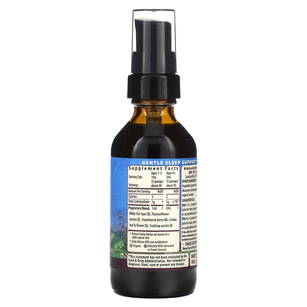 WishGarden Herbs, для детей, спокойной ночи и свежести утра, 59 мл (2 жидк. унции)