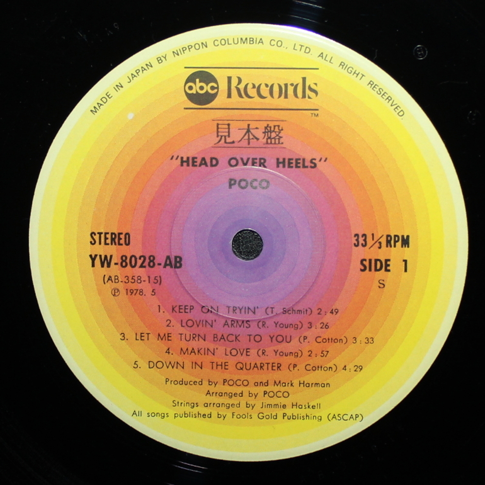 Poco / Head Over Heels (LP)