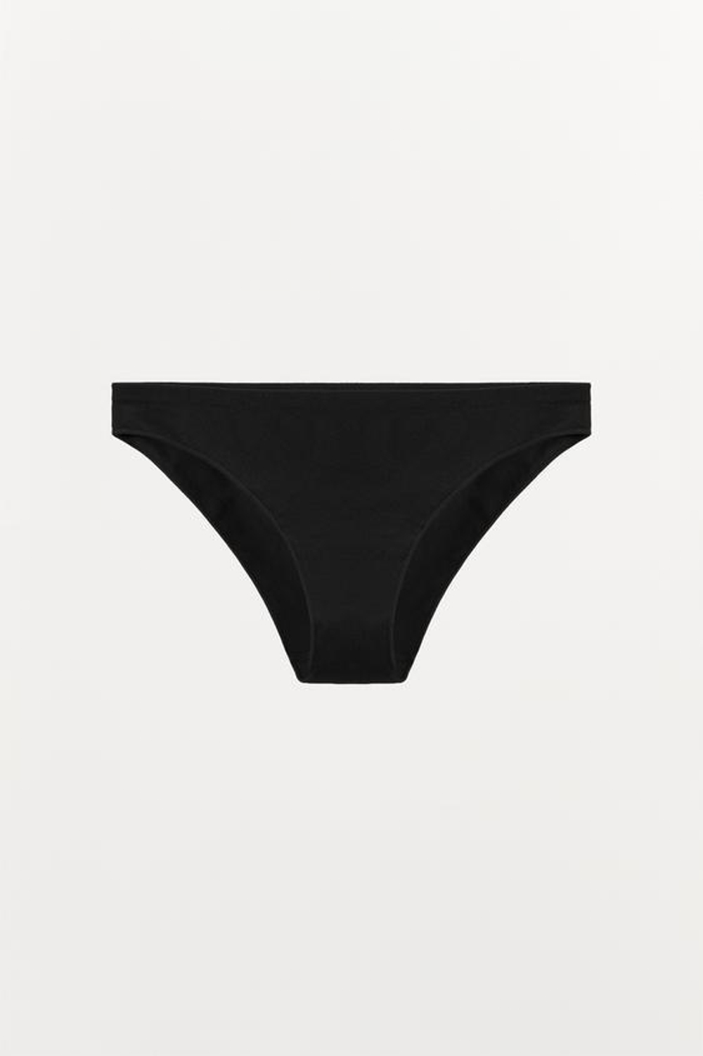 ZARA БЕСШОВНЫЕ КЛАССИЧЕСКИЕ ТРУСЫ, ЧЕРНЫЙ