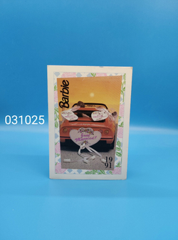 Аксессуар винтажная карточка Барби 90х 031025