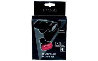 Фара передняя + фонарь задний Ventura