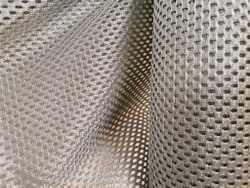 Сетка однослойная натяжная Grey Metallic