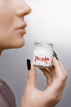 Аромасвеча для массажа Pecado - Кокосовый крем