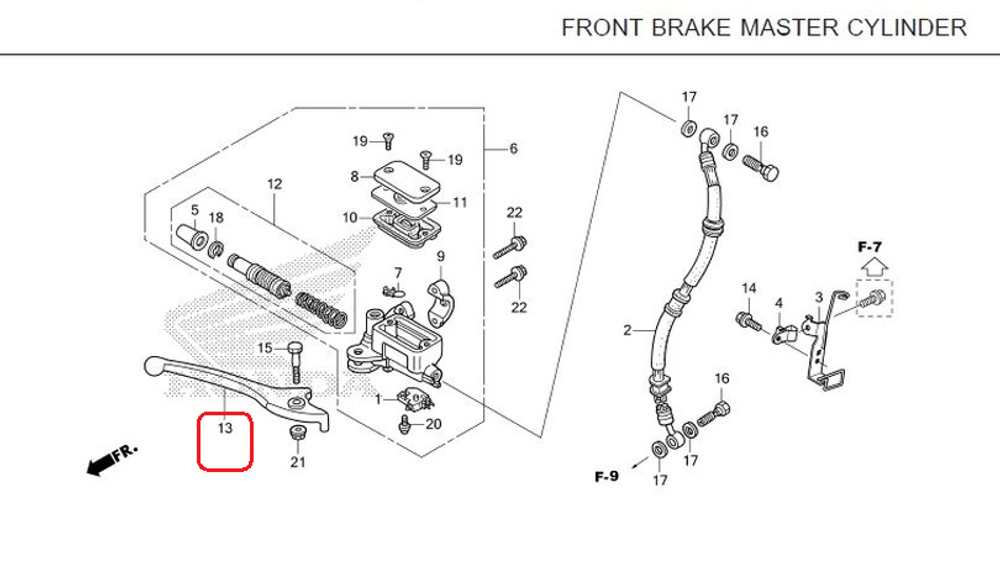 53175-K26-901. LEVER, R. STEERING HANDLE