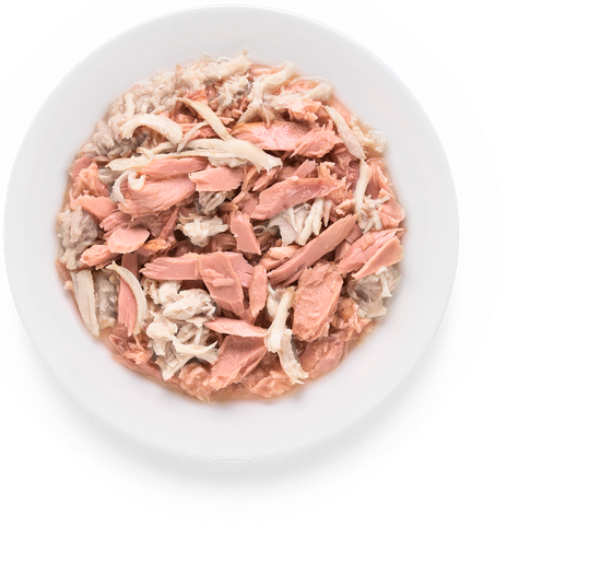 Grandorf Консервы для кошек Филе тунца с куриной грудкой в бульоне 70г