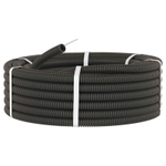 Труба гофрированная ПНД черная 32 мм с протяжкой 25 м