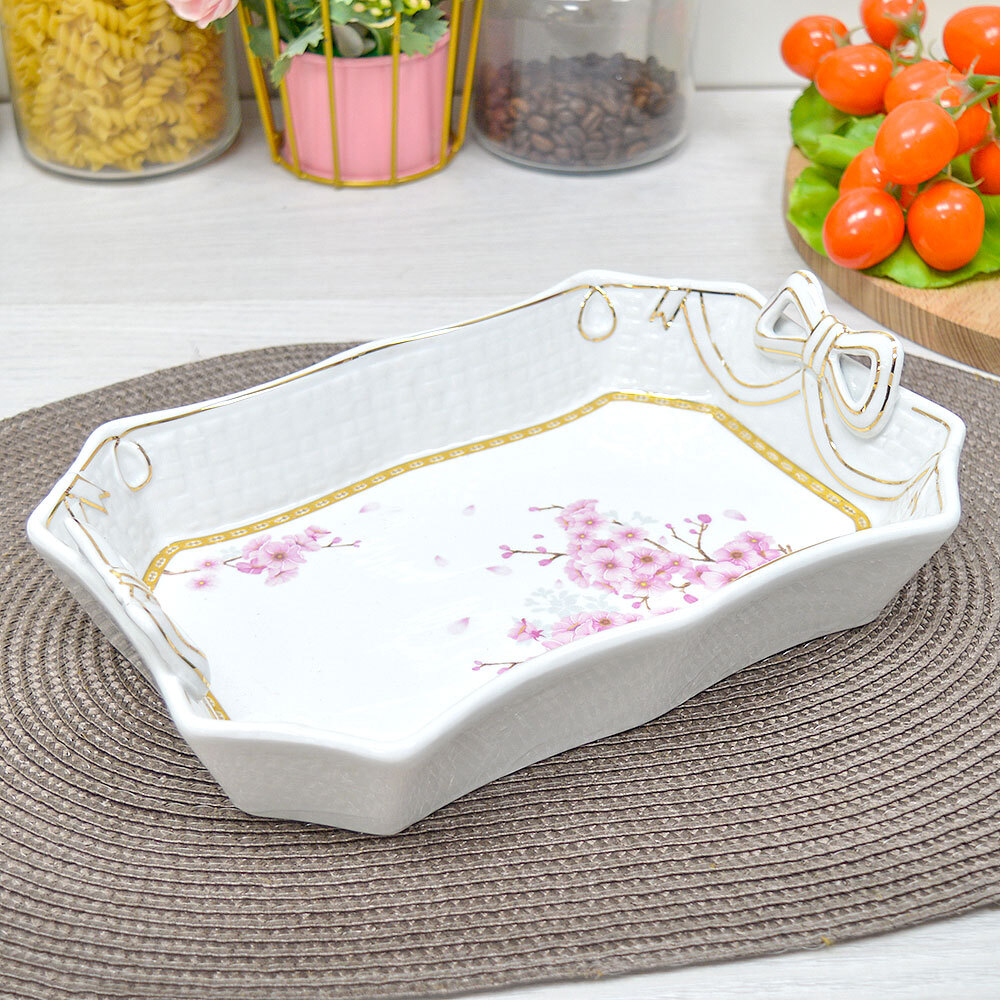 Блюдо 26*17,5*6см "Rosenberg", керамика, R-035281