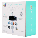 Карусель музыкальная для новорожденных, коробка 63601