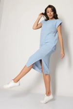 Юбка И 022/голубой