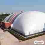 Воздухоопорное сооружение для ледовой арены «Зимний Дом», 45×27×11 м