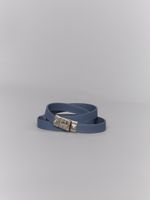 ТОНКИЙ РЕМЕНЬ С ЗАМОЧКОМ DENIM