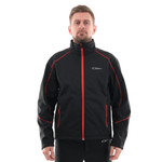 КУРТКА МУЖСКИЕ DRAGONFLY EXPLORER BLACK-RED SOFTSHELL