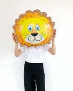 QL Шар фигура "Лев голова" 29" (БГ-52)