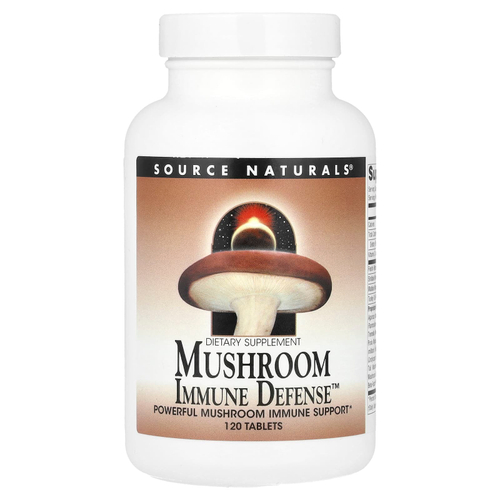 Source Naturals, Mushroom Immune Defense™, 120 таблеток