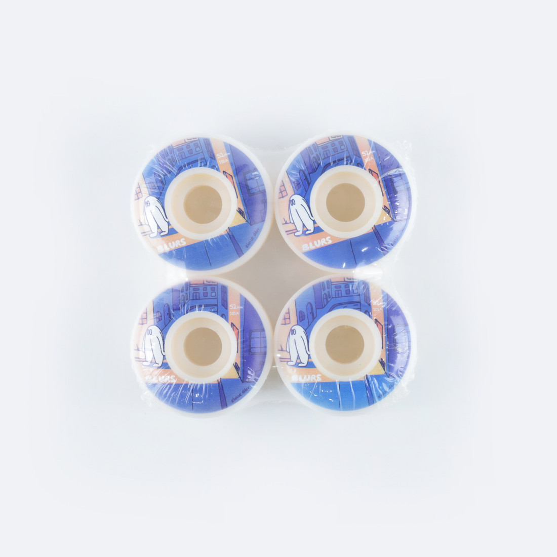 Колеса Blurs Eloise Dörr Wheels Street Shape V1 (white) 101A