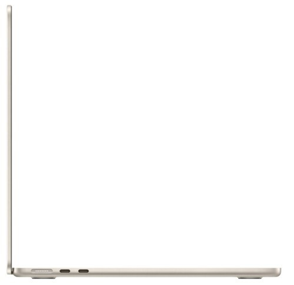 Ноутбук  Apple Macbook Air 15 (2025) 15.3 ", M, 24 Гб RAM, 512 Гб SSD, M4 10-Core GPU, Золотистый