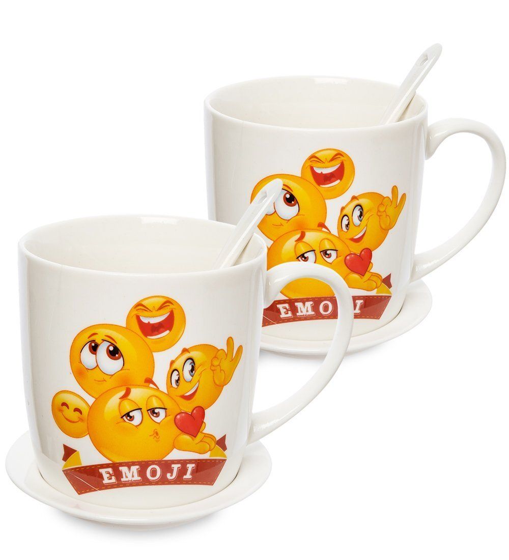 MUG-212/2 Н-р из 2-х кружек в подарочной коробке «Эмодзи»