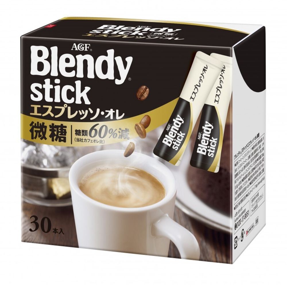 Кофе растворимый AGF Blendy Stick 3 в 1 Эспрессо, 30 шт
