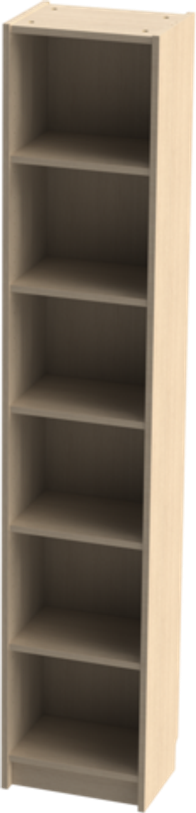 Стеллаж VÅRMA 38х198х28 (шпон дуб белёный)