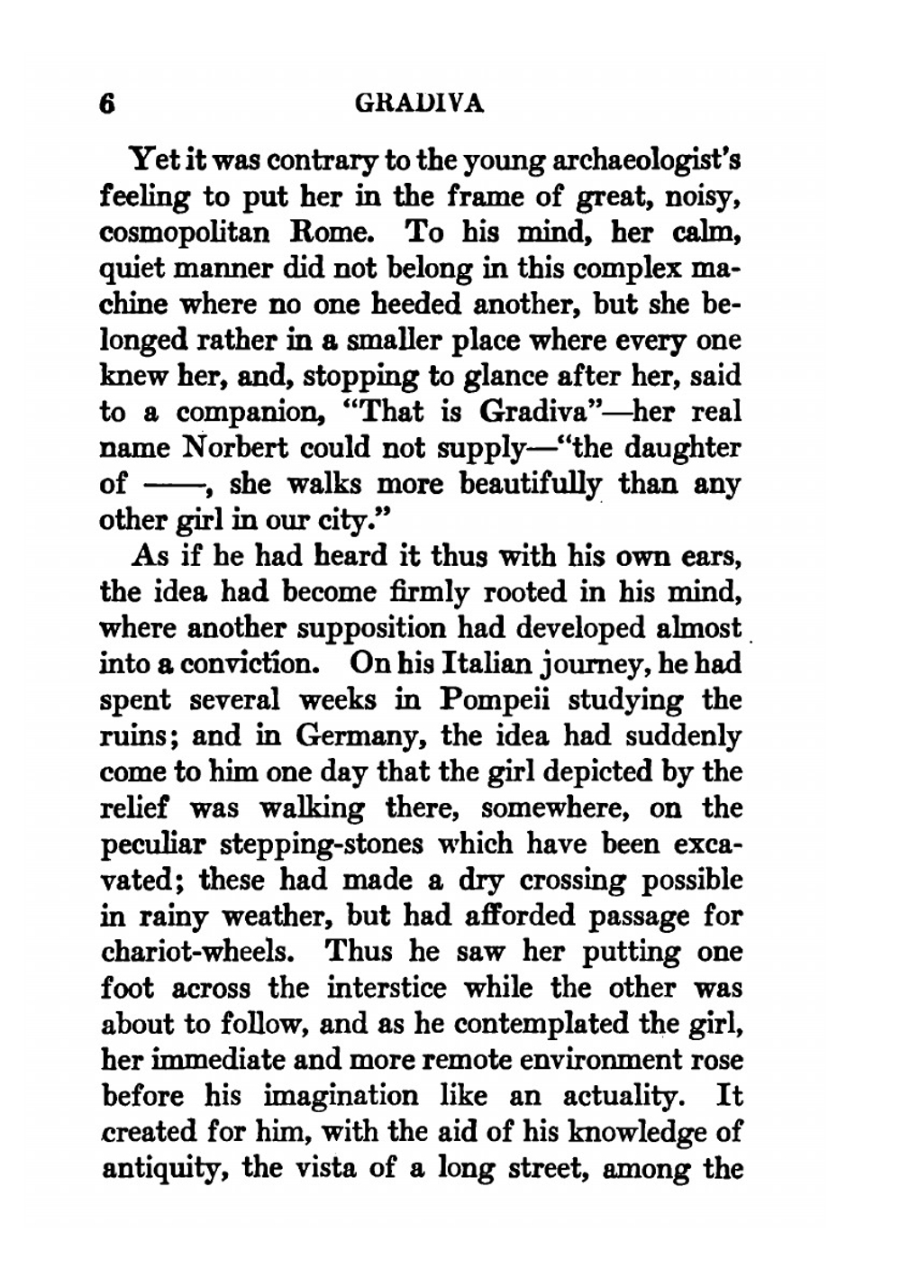 Gradiva. A Pompeiian Fancy | Wilhelm Jensen