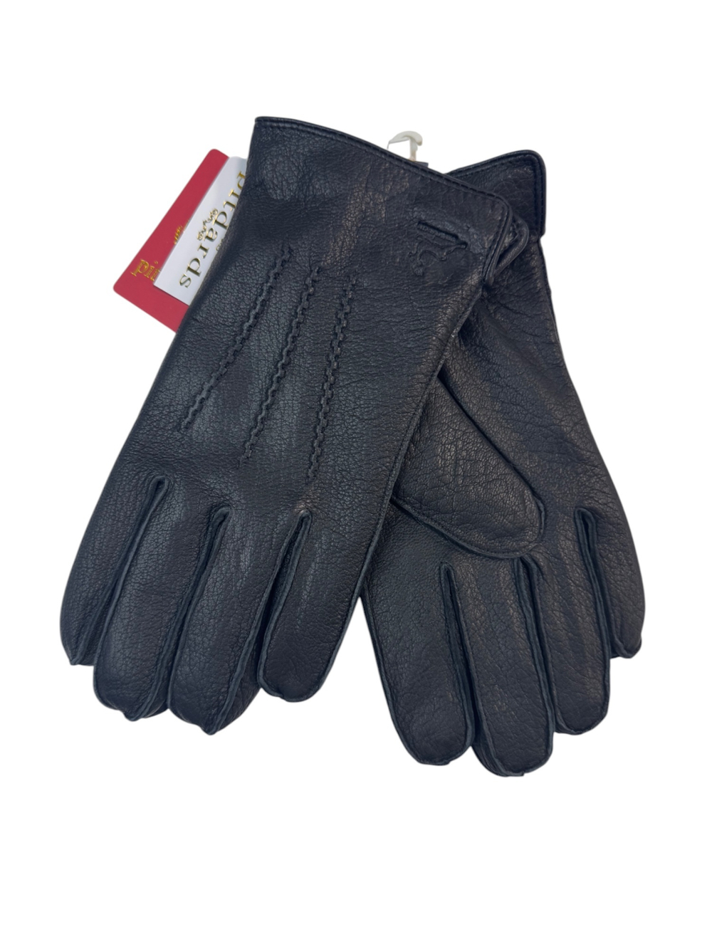 Перчатки. Мужские. Материал верха: Кожа оленя. Подклад: Плюш-флис. 5 шт в упаковке.