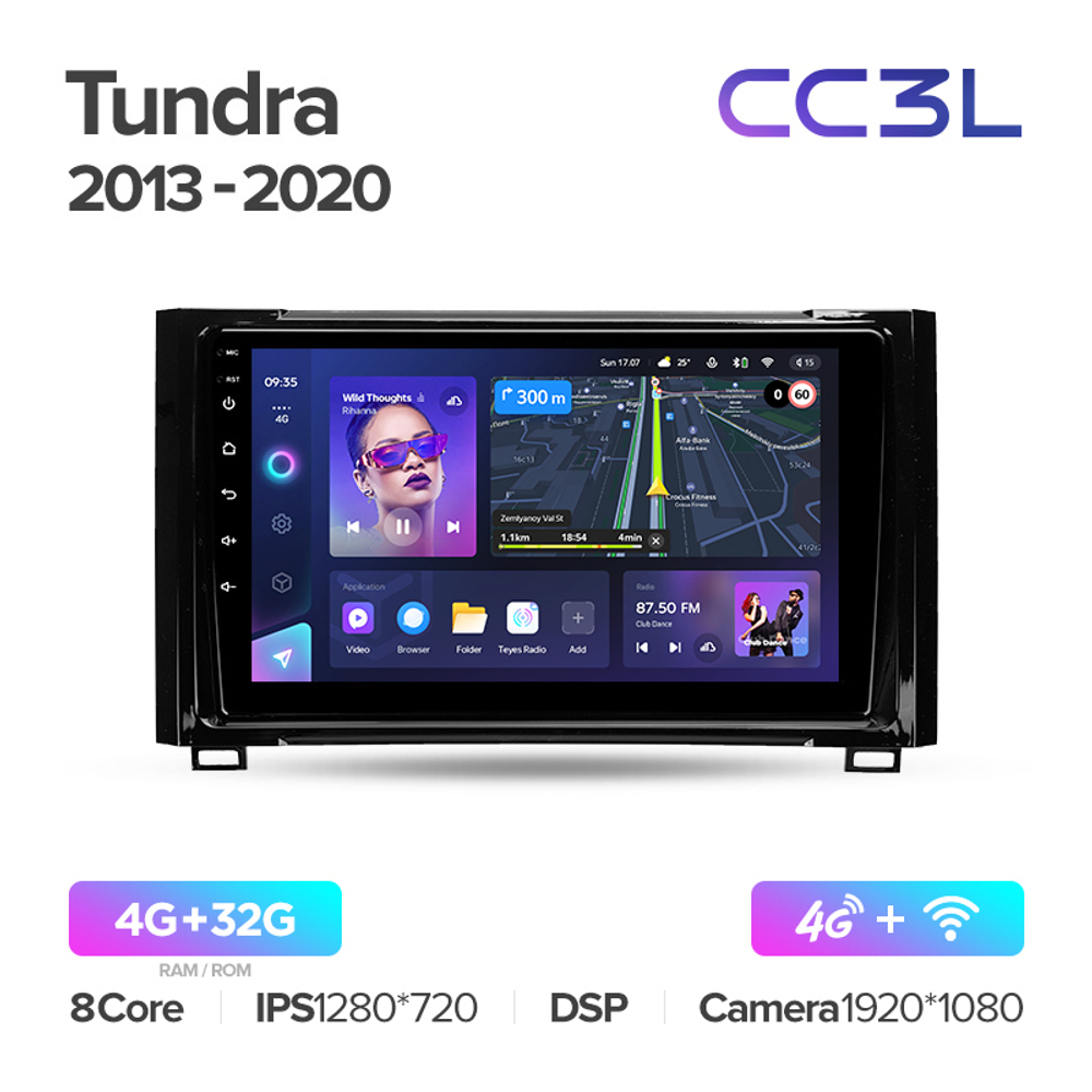 Teyes CC3L 9"для Toyota Tundra 2013-2020