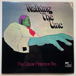 Винтажная виниловая пластинка LP The Oscar Peterson Trio Walking The Line (Japan 1972) (No Obi)